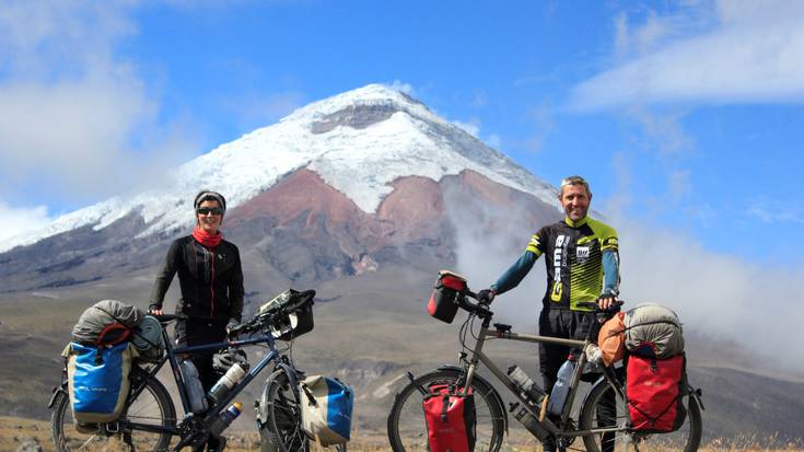 Eskalada Alaskan, Himalaia eta Hego Amerika bizikletaz, mendi jardunaldietan
