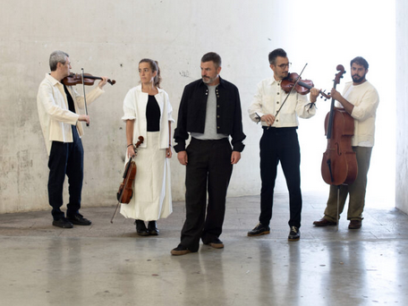 'Ahots Kordak'. Eñaut Elorrieta & Alos Quartet