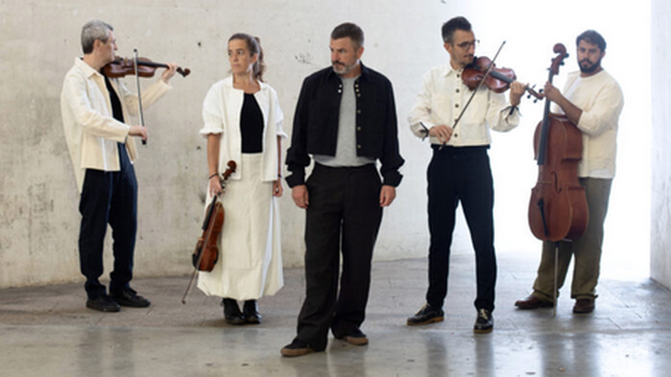 'Ahots Kordak'. Eñaut Elorrieta & Alos Quartet