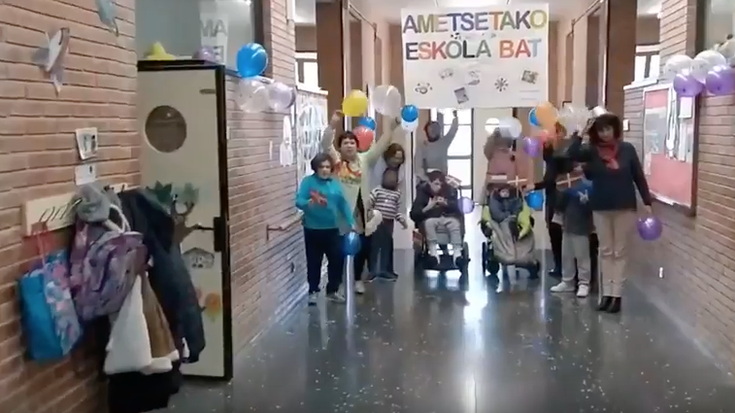 Eskola "publikoa eta integratzailea" eskatu du San Martin eskolak