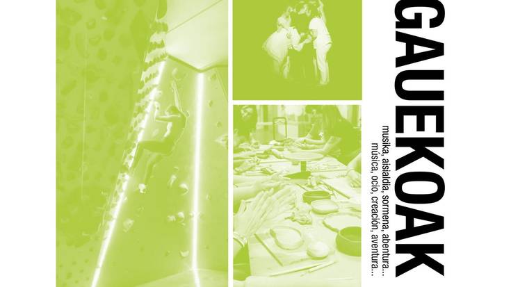 Gauekoak gazteentzako aisialdi programak denboraldi berria abiatuko du irailaren 19an