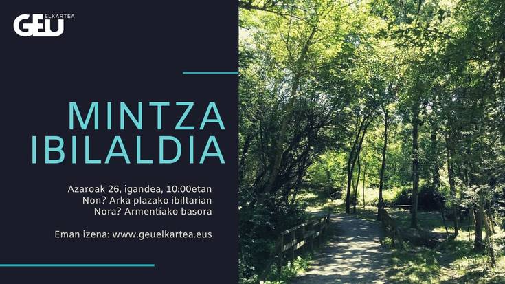 [MINTZA-IBILALDIA]: Armentiako basoa