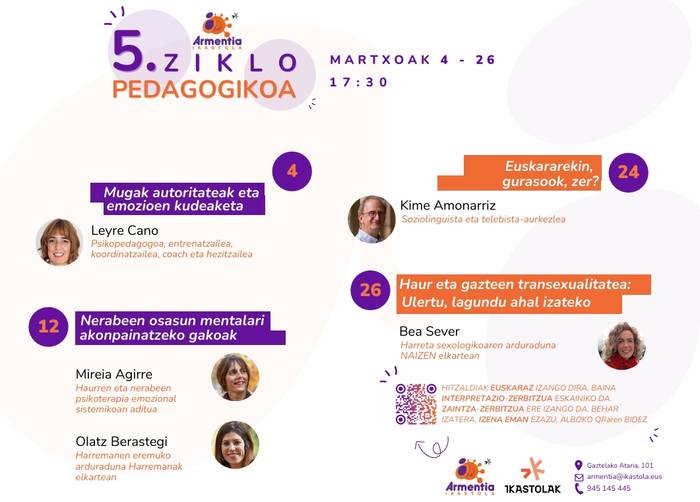 'Mugak autoritateak eta emozioen kudeaketa', Leyre Cano