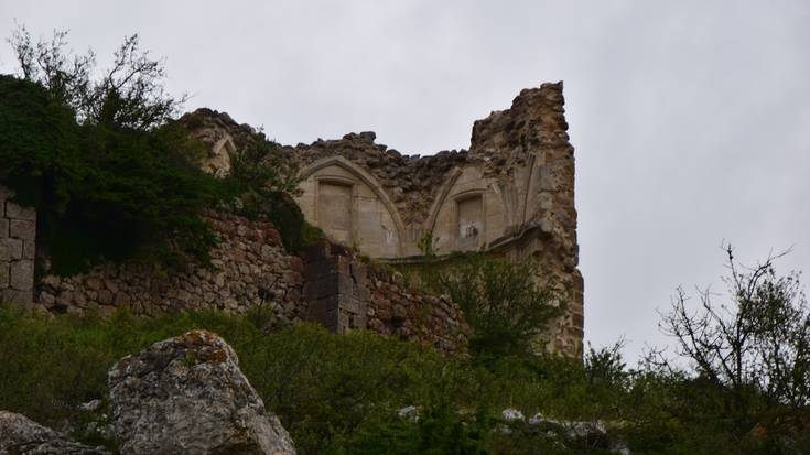 Toloño atarian, harri arrosak