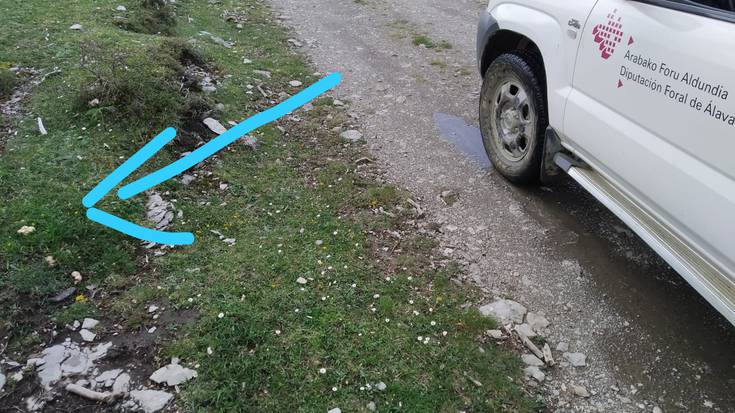 San Prudentzio jaietako jaki preziatuenak bide bazterrean