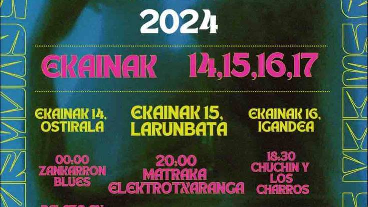 Maeztuko jaiak, Matraka elektrotxaranga, Trikizio