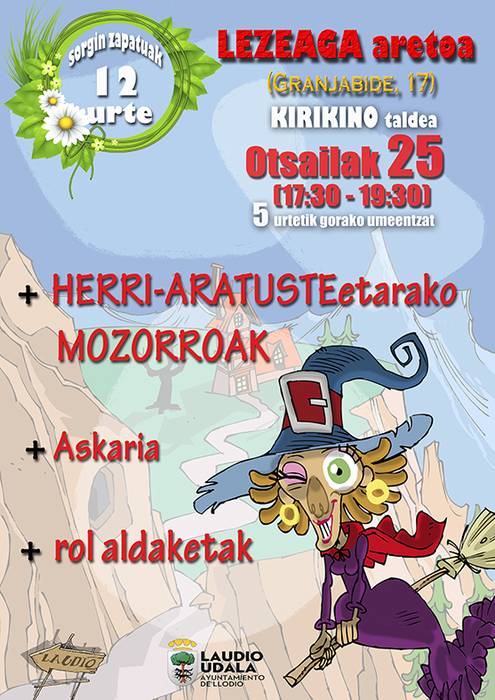 [SORGIN ZAPATUAK] Herri-aratuste tradizionaletako mozorroak