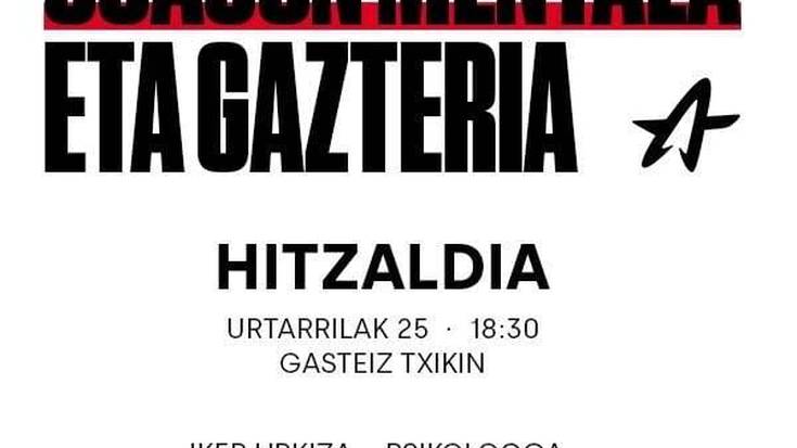 'Osasun mentala eta gazteria'