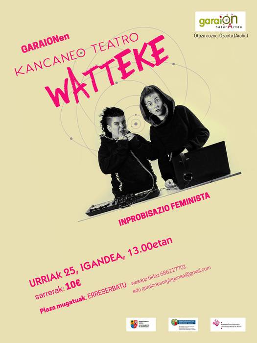 Inprobisazio feminista: 'WATTEKE', Kankaneo teatro