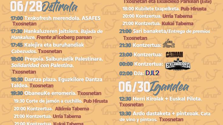 Salburuko jaiak, Obaneuke erromeria