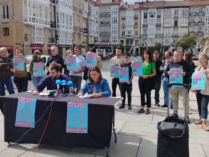 Udalen eta kontzejuen babes zabala du makroproiektuen aurkako manifestazioak