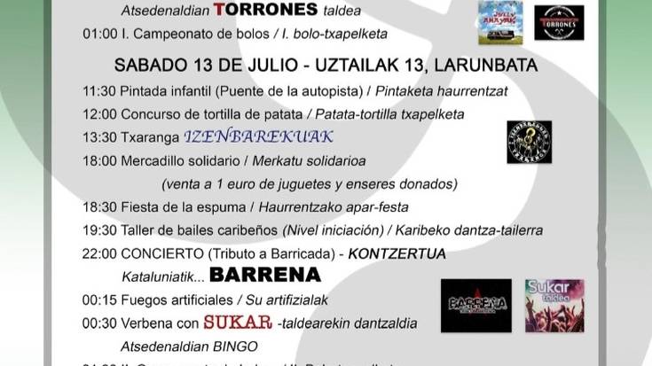 Zuhatzu Kuartangoko jaiak, Joselu Anaiak