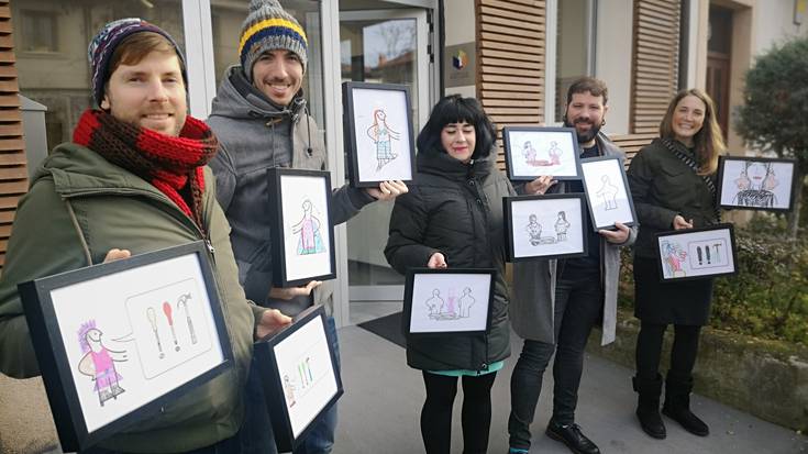 'Wecandoit' erakusketa aurkeztu dute ARTgian, urteko lehena