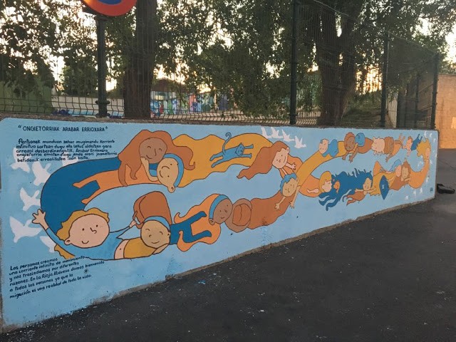 Mural lehiaketa antolatu du Bastidako Udalak