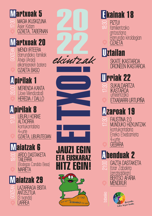 Ozetako basora umeekin