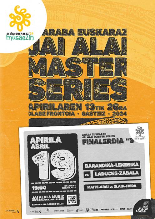 [ARABA EUSKARAZ] Jai Alai Master Series B´ FINALERDIA