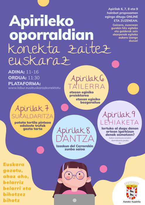 [KONEKTA ZAITE EUSKARAZ] Eskulan saioa