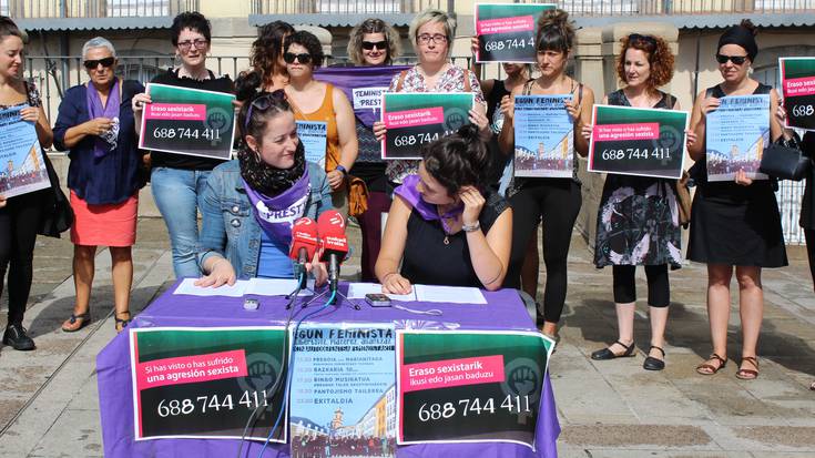 "Beharrezko baliabideak" eskatu dizkio Udalari Mugimendu Feministak