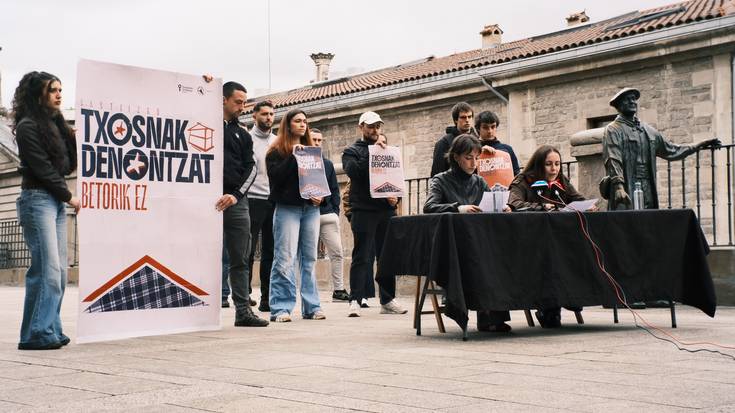 Seigarren urtez, txosna ukatu diotela salatu du GKSk