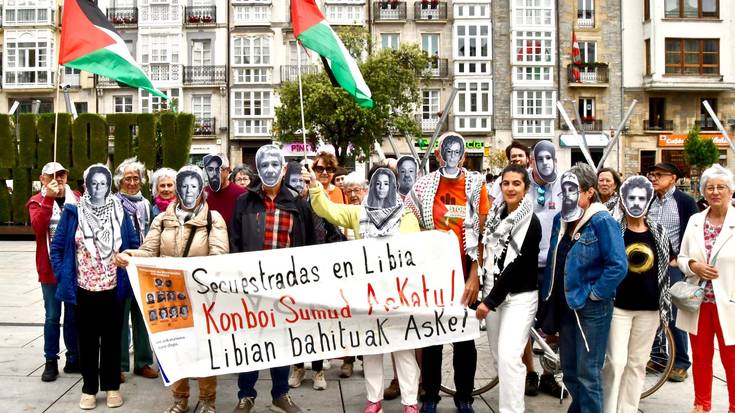 Haizea Urkixo: "Libian bahitutako hamar ekintzaileen egoera muturrekoa da"