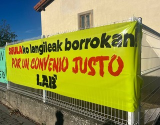 Akordioa lortu dute Aguraingo kale garbiketan