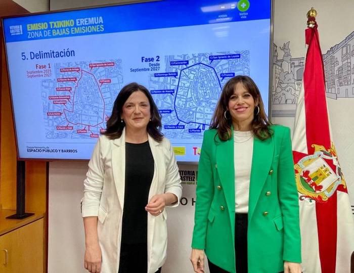 Irailaren 15ean hasiko da Emisio Gutxiko Eremua Gasteizen