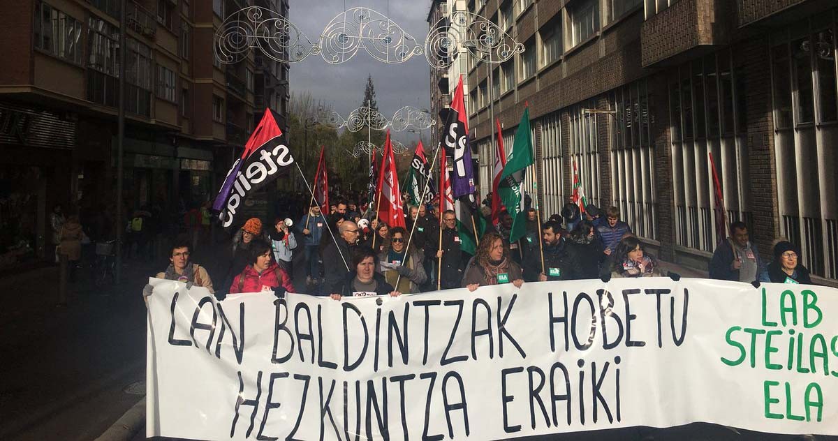 Gaur eta bihar greba egunak izango dira hezkuntza publikoan