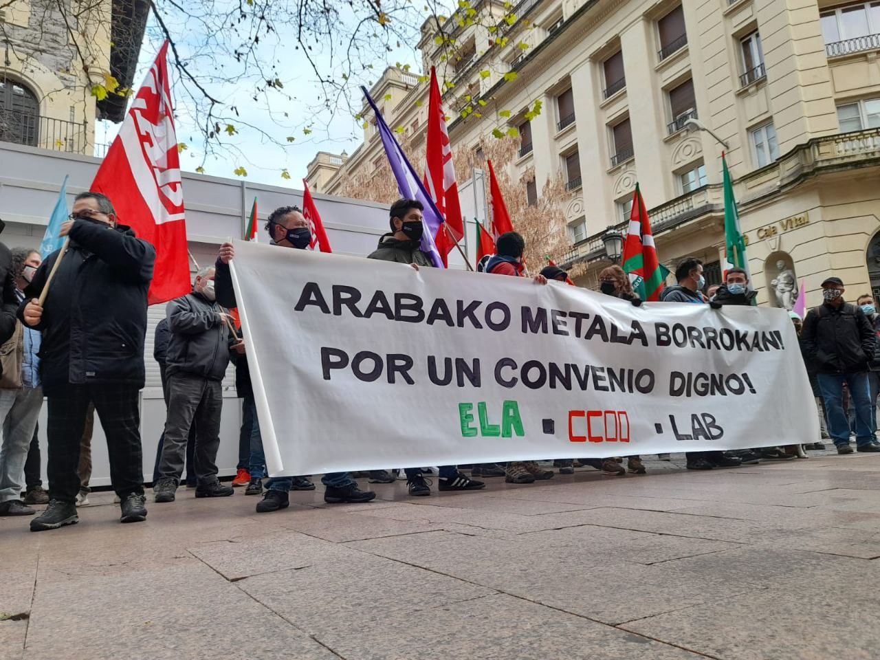ELAk dio mobilizazioa eta greba direla Arabako metalaren egoera desblokeatzeko "modu bakarra"
