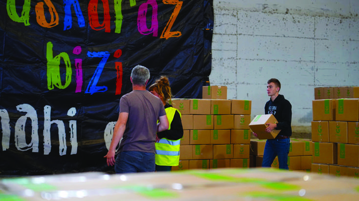 Euskara eta elikadura, auzolan