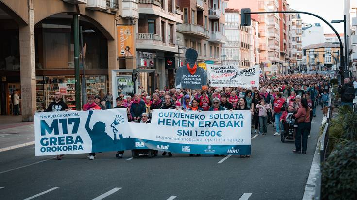 Grebaren jarraipen zabala Aiaraldean, arlo publikoan eta enpresa esanguratsuetan