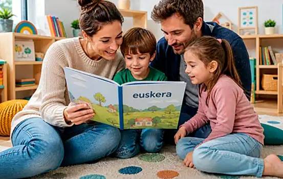 Nola sustatu euskara etxean?
