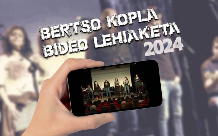 2024ko bideo-kopla lehiaketa martxan da