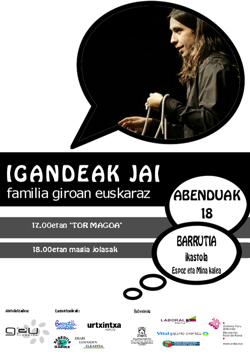 [IGANDEAK JAI] 'Tor magoa' + magia jolasak