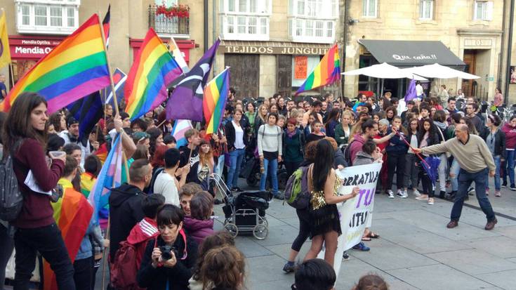 Gasteizko LGTBI+ politiketarako aurrekontuen murrizketa salatu dute