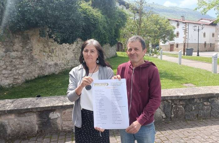 Agiria aurkeztu dute lurra eta justizia sozialaren defentsan