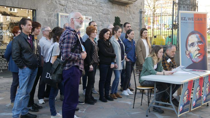 'Ez, we can´t' kanpaina martxan jarri dute, euskara udal-hauteskundeetan sartzeko