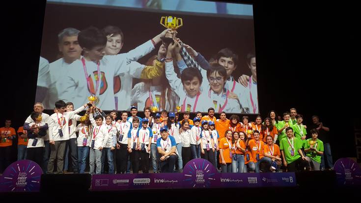 1.200 ikasle elkartu zituen First Lego League-ak