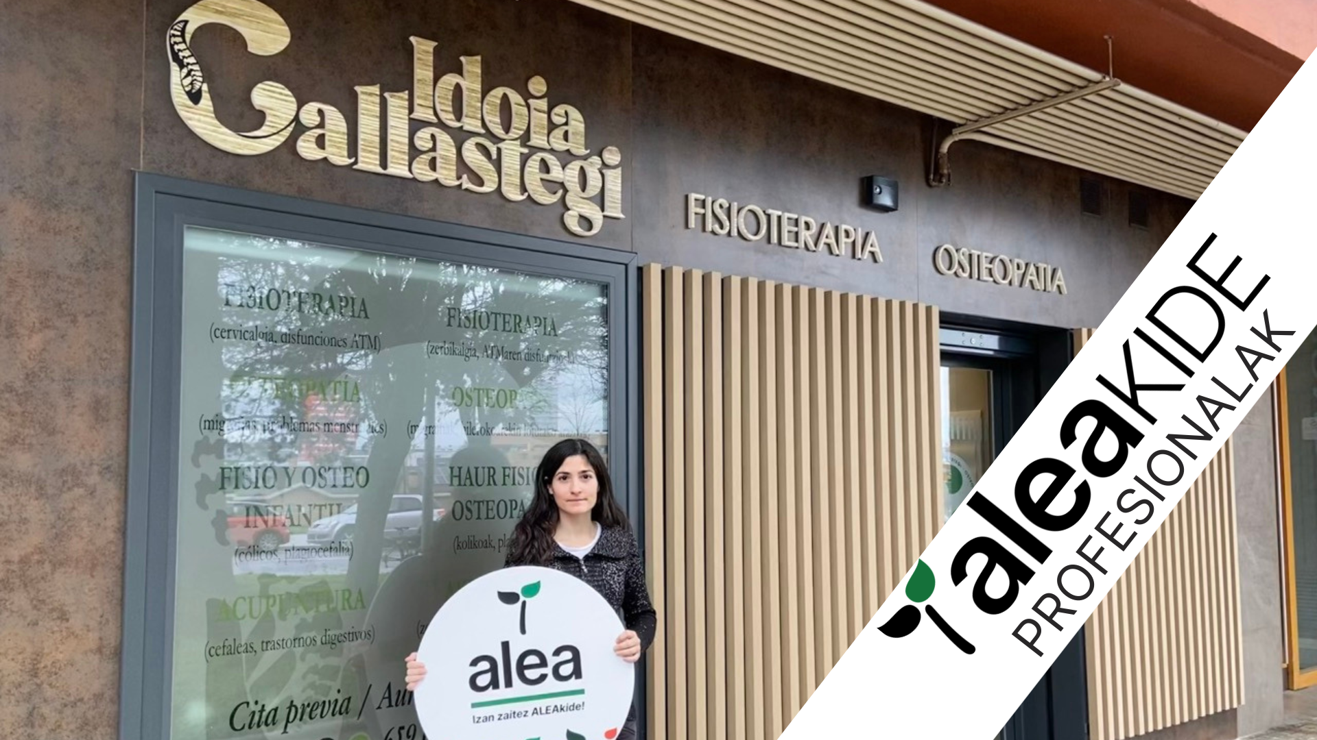 Idoia Gallastegi ALEAkide profesionala egin zaigu