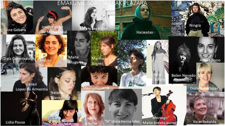 Emakume sortzaileak, Garaionera