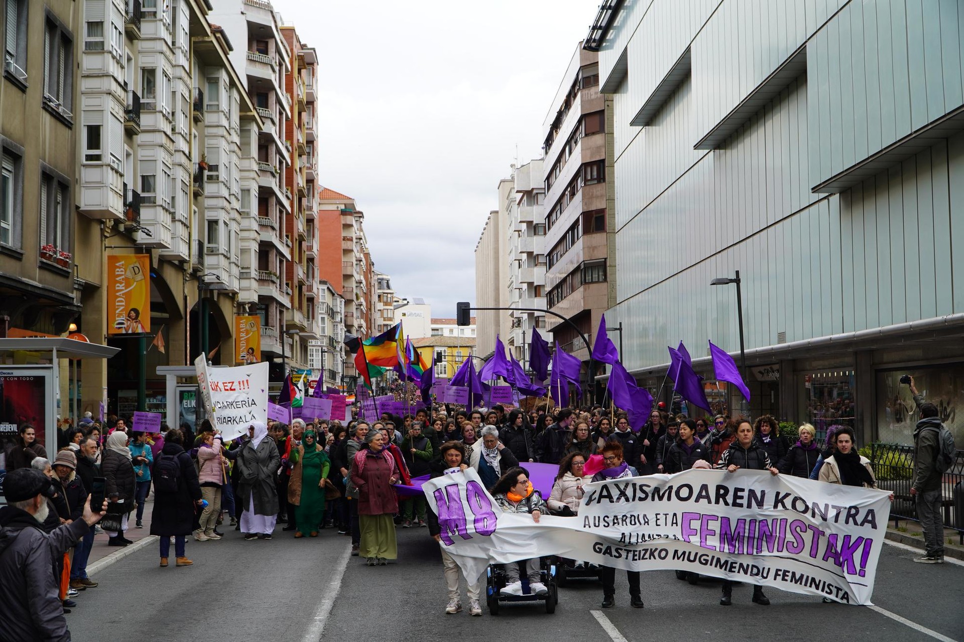 Euskal Herriko Mugimendu Feministaren ibilbidearen kontrako erasoa salatu dute