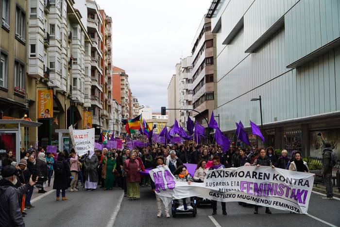 Euskal Herriko Mugimendu Feministaren ibilbidearen kontrako erasoa salatu dute
