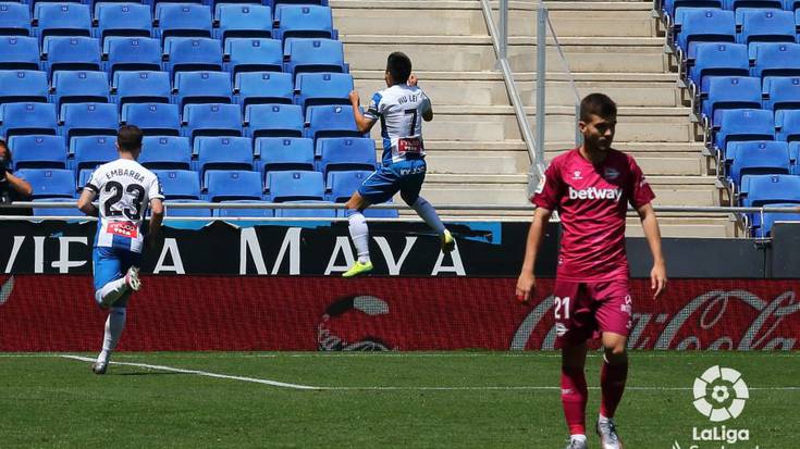 Alaves ezinean aritu da Espanyol taldearen aurka