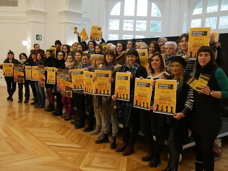 Greba feministarekin batera, mobilizazio ugari izango dira lurralde osoan