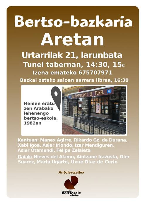 [BERTSO BAZKARIA] Areta