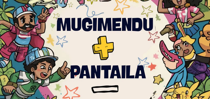 Ginkana. Mugimendu gehiago, pantaila gutxiago