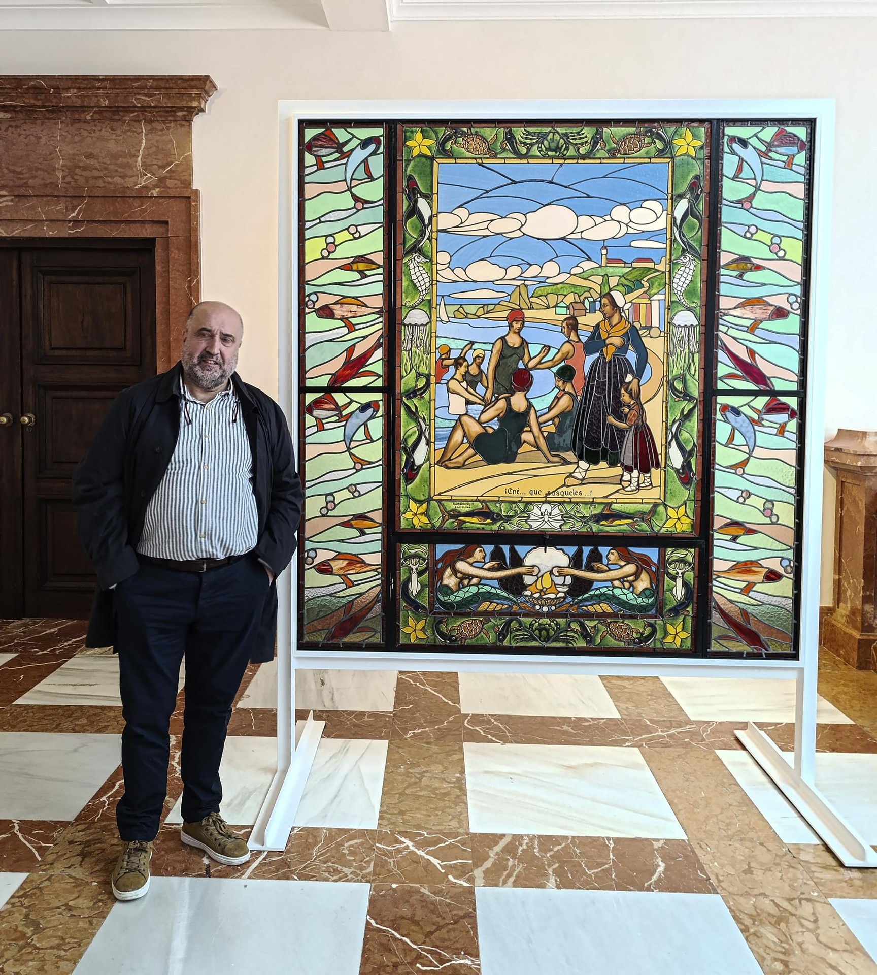 Delikaren eskutik iritsi da euskaltegiko beiratea museora