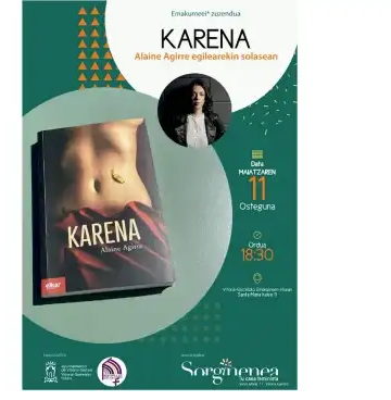 Alaine Agirre idazlearekin solasaldia