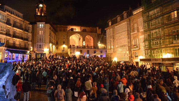 Indarkeria matxistaren kontra kaleak hartu dituzte