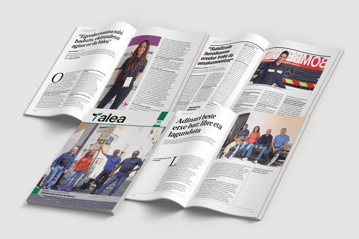 Etxebizitza komunitarioak eta Naia Espinosa, aste honetako ALEAn