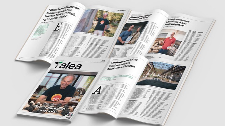 Ajuria fabrika eta Paco San Miguel, aste honetako ALEAn